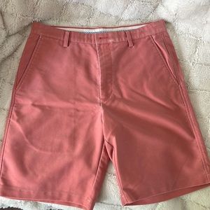 FootJoy pink/salmon golf shorts